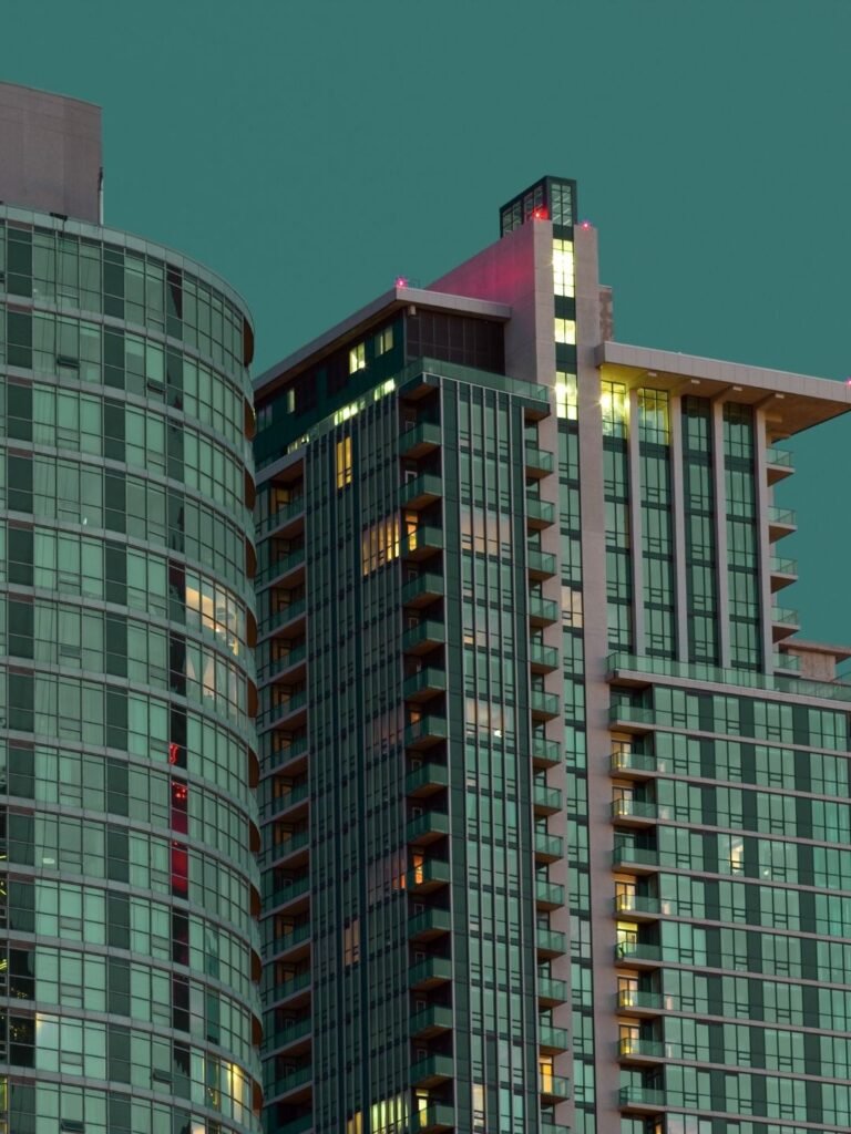 Foto de um condomínio